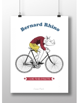 Affiche Bernard Rhino