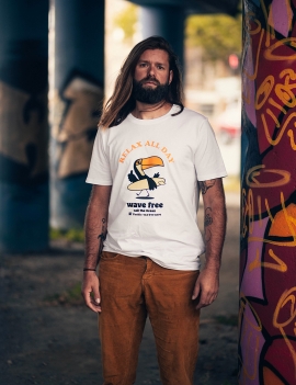 T-shirt surf Toucan