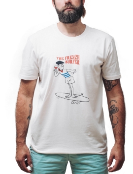 T-shirt The French Surfeur homme