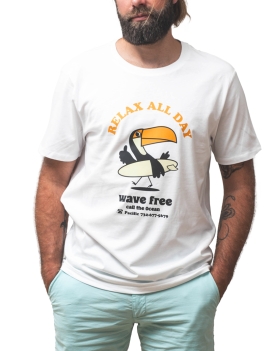 T-shirt surf Toucan