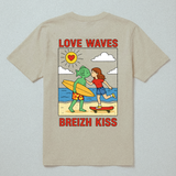 PACK SAINT-VALENTIN – LOVE WAVES  2 T-SHIRTS
