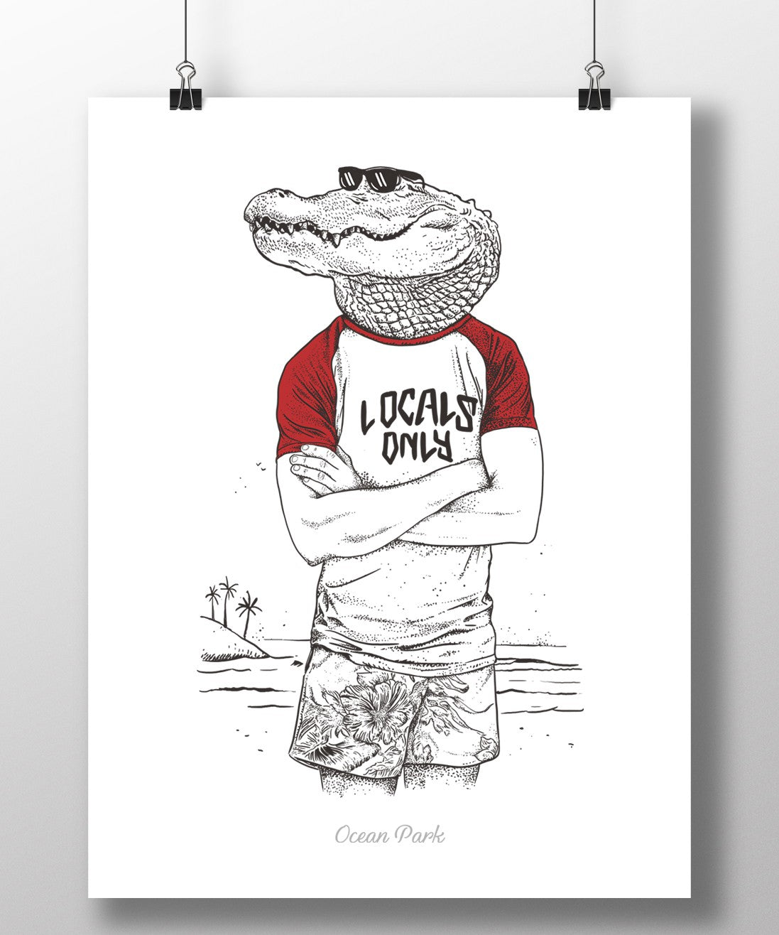 Affiche Croco