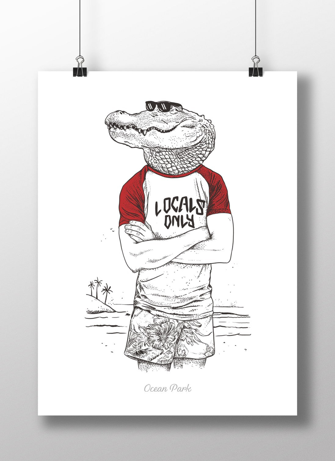 Affiche Croco