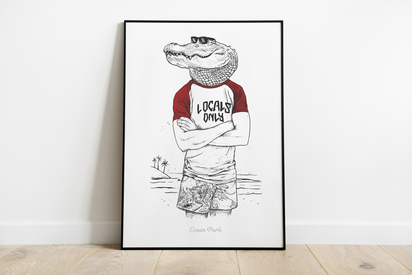 Affiche Croco