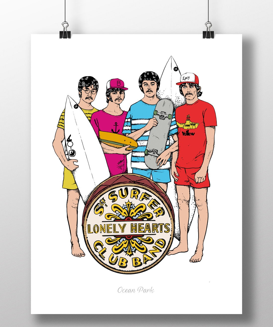 Affiche Sergent Surfeur