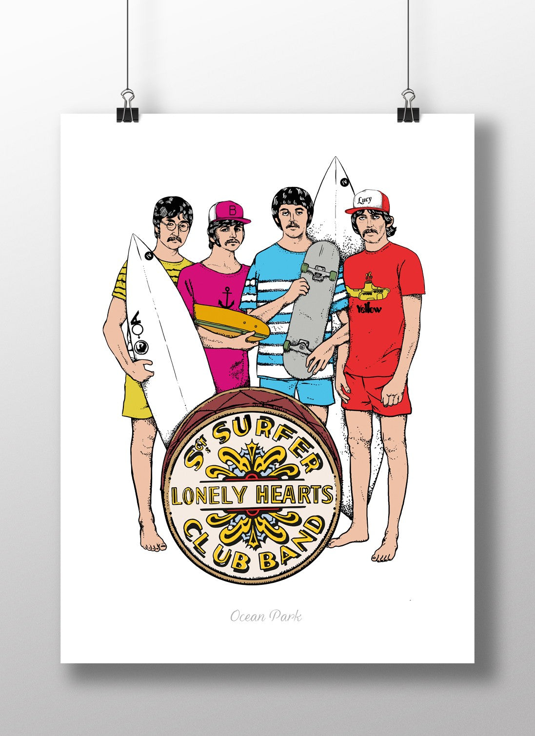 Affiche Sergent Surfeur