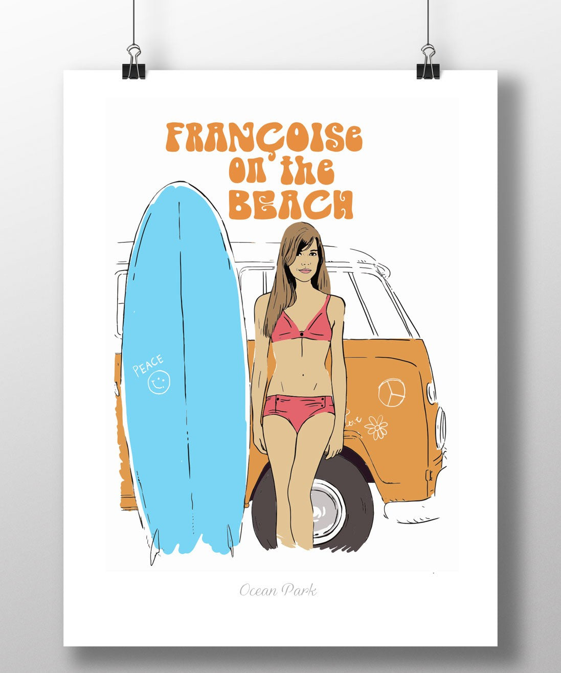 Affiche Françoise on the Beach