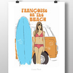 Affiche Françoise on the Beach