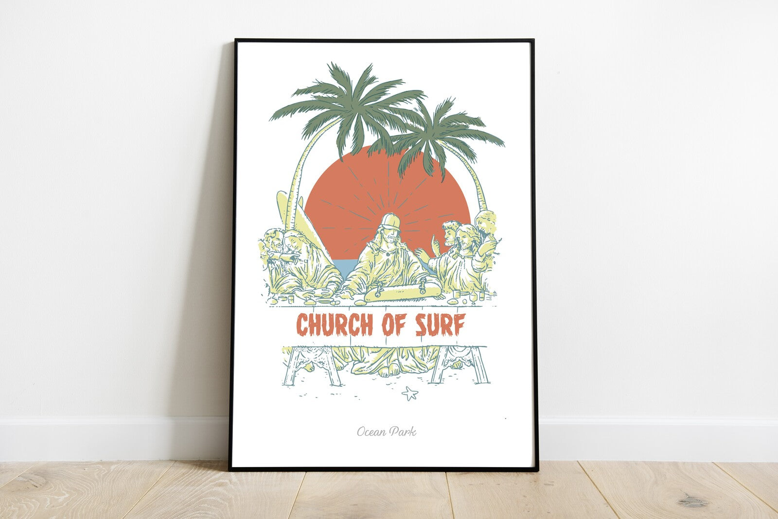 Affiche Church of surf