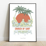 Affiche Church of surf