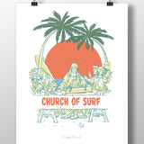 Affiche Church of surf