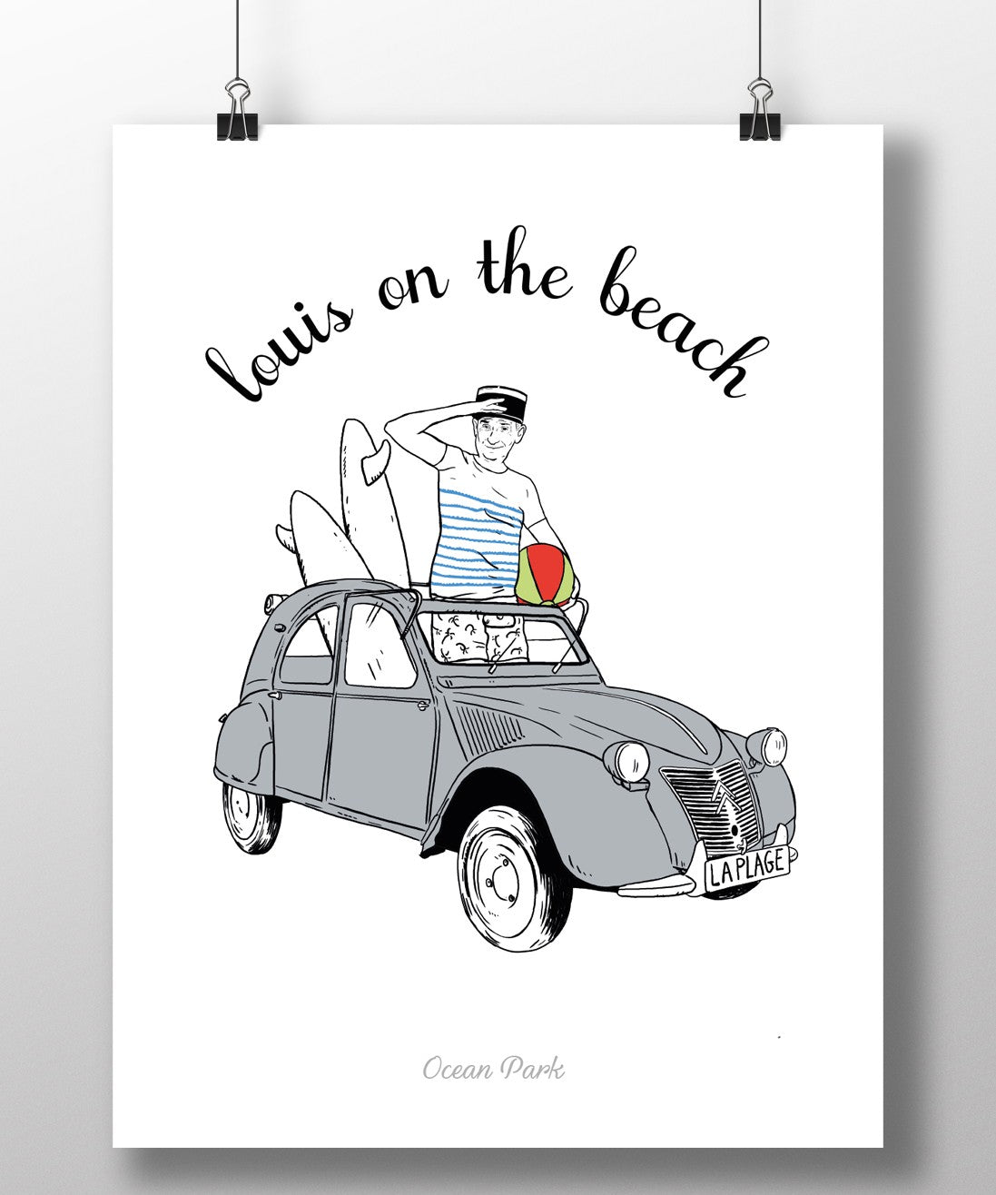 Affiche Louis on the Beach