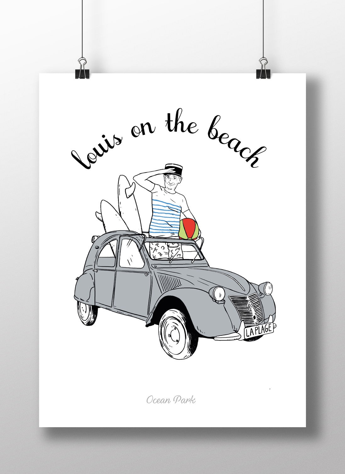 Affiche Louis on the Beach