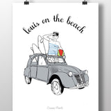 Affiche Louis on the Beach