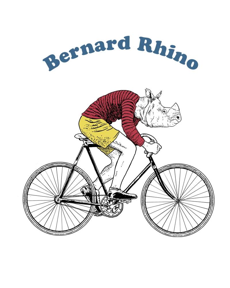 T-shirt Vélo Bernard Rhino