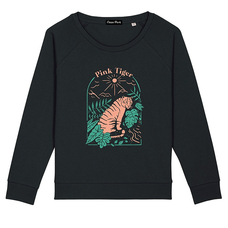 Sweat-shirt Pink Tiger