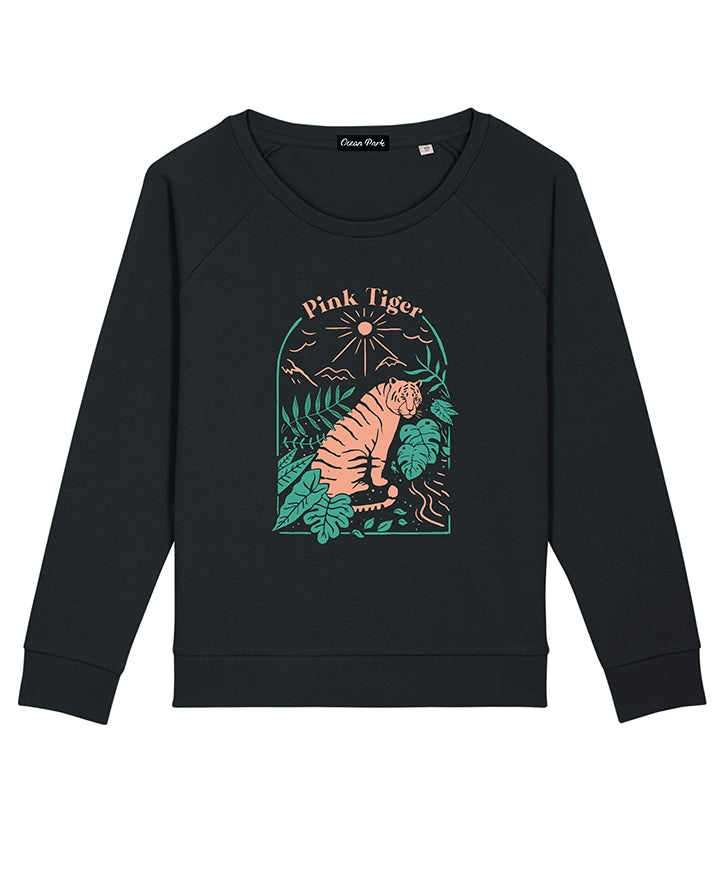 Sweat-shirt Pink Tiger