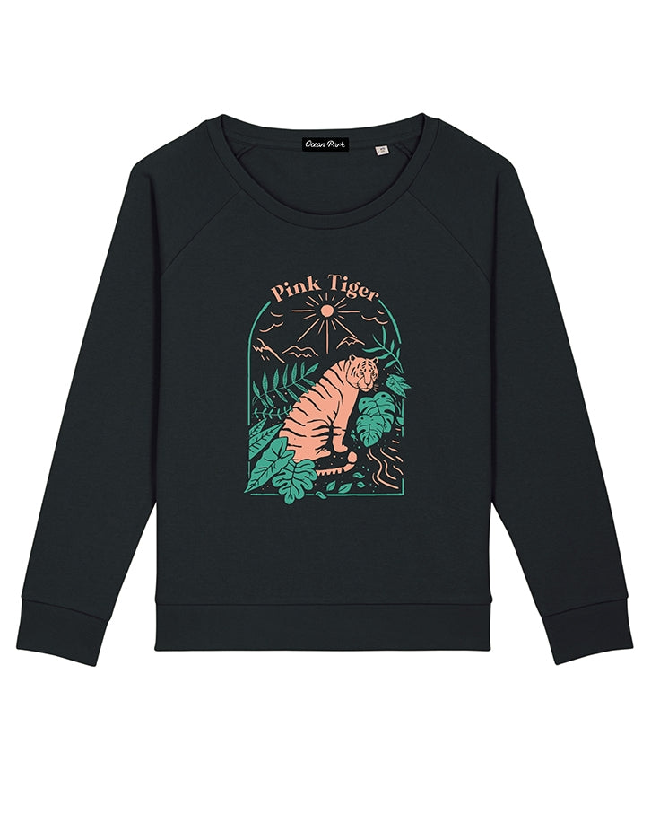 Sweat-shirt Pink Tiger