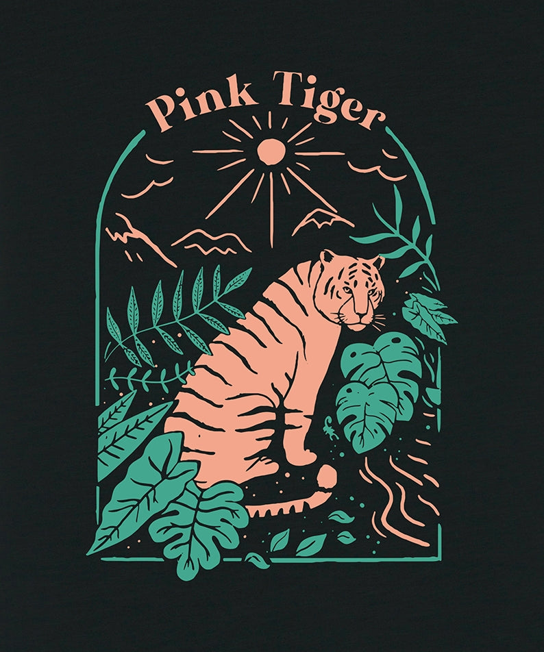 Sweat-shirt Pink Tiger
