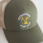 Casquette Trucker LOGO Kaki/beige