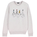 Sweat-shirt SURF ROAD Ecru