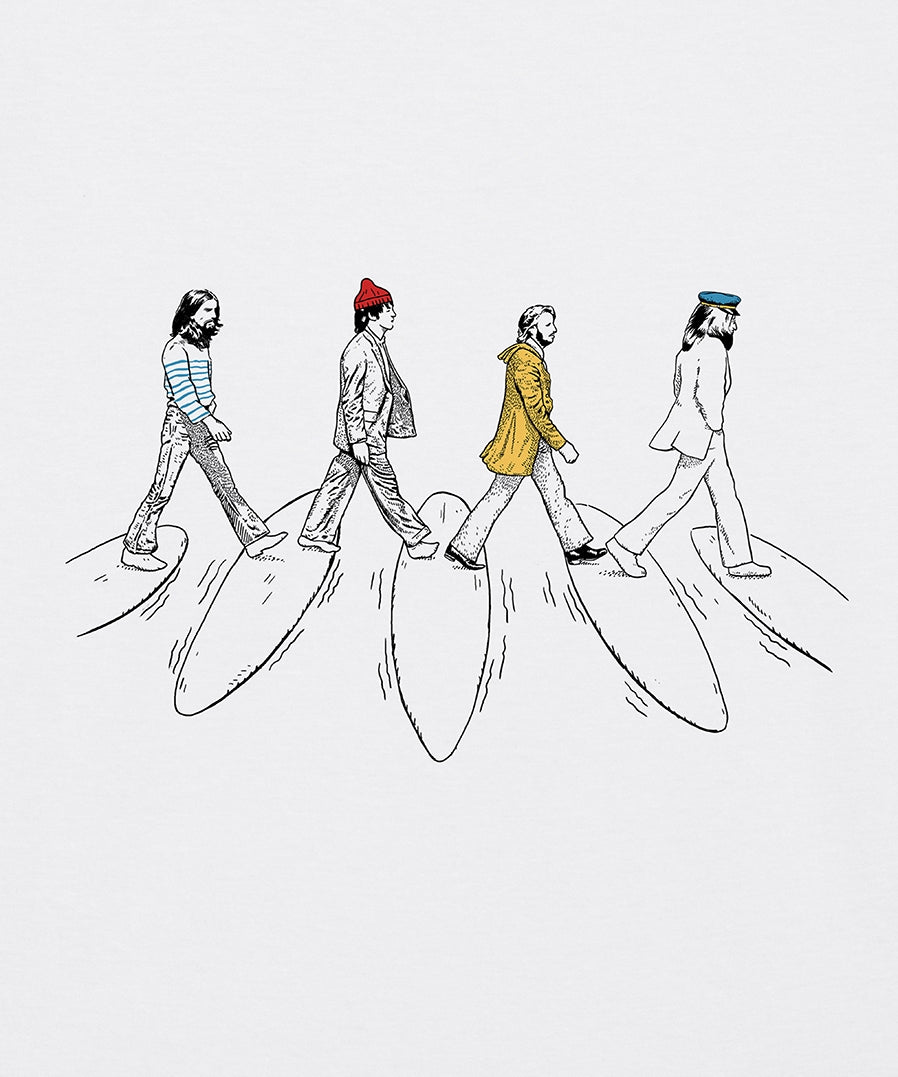 Sweat-shirt SURF ROAD Ecru