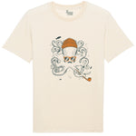 T-shirt octopus Beige