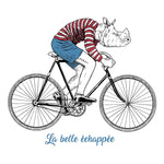 Sweat-shirt vélo La Belle Echappée