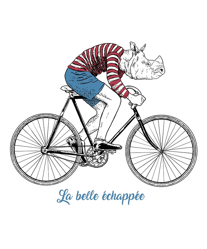 Sweat-shirt vélo La Belle Echappée