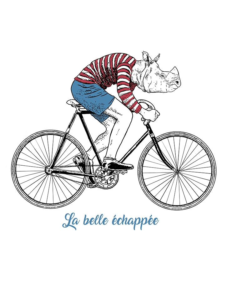 Sweat-shirt vélo La Belle Echappée