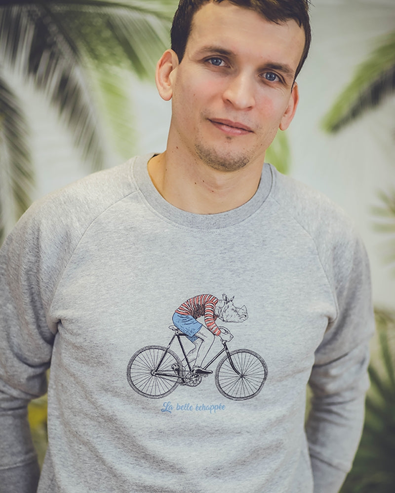 Sweat-shirt vélo La Belle Echappée