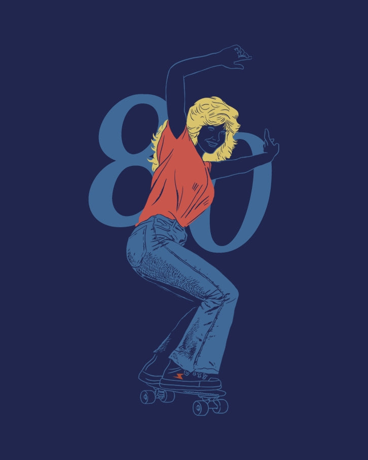 Sweat-shirt Skate Girl