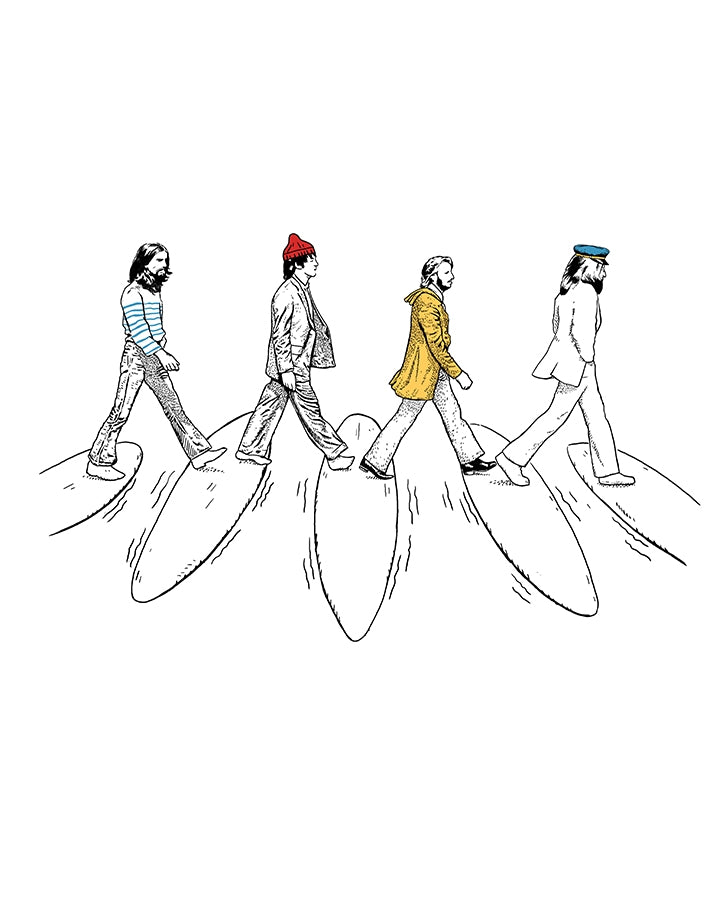 T-shirt SURF ROAD