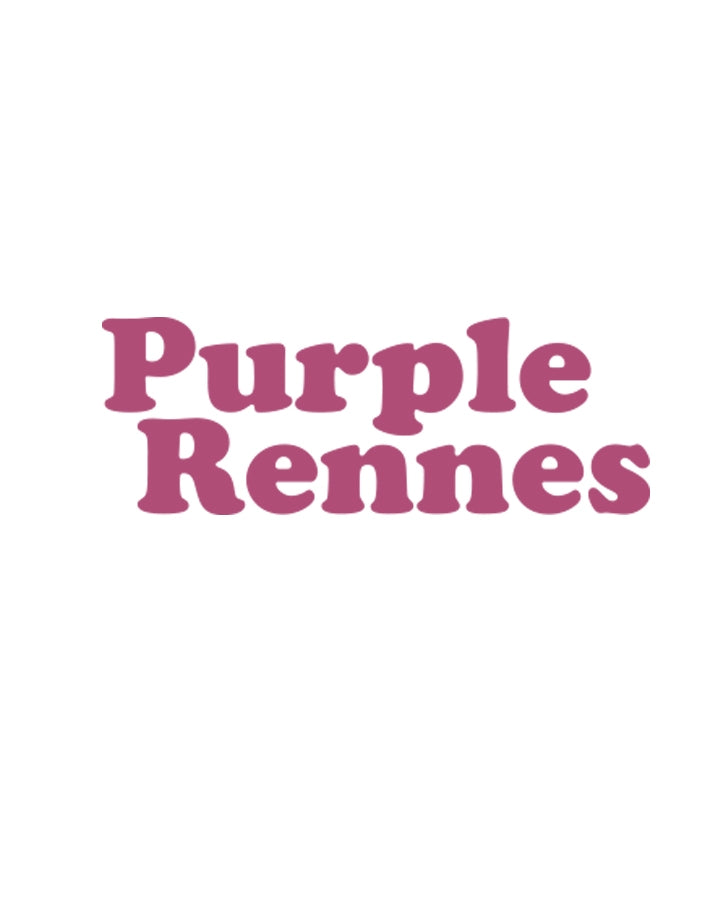 T-shirt Purple Rennes ivoire femme