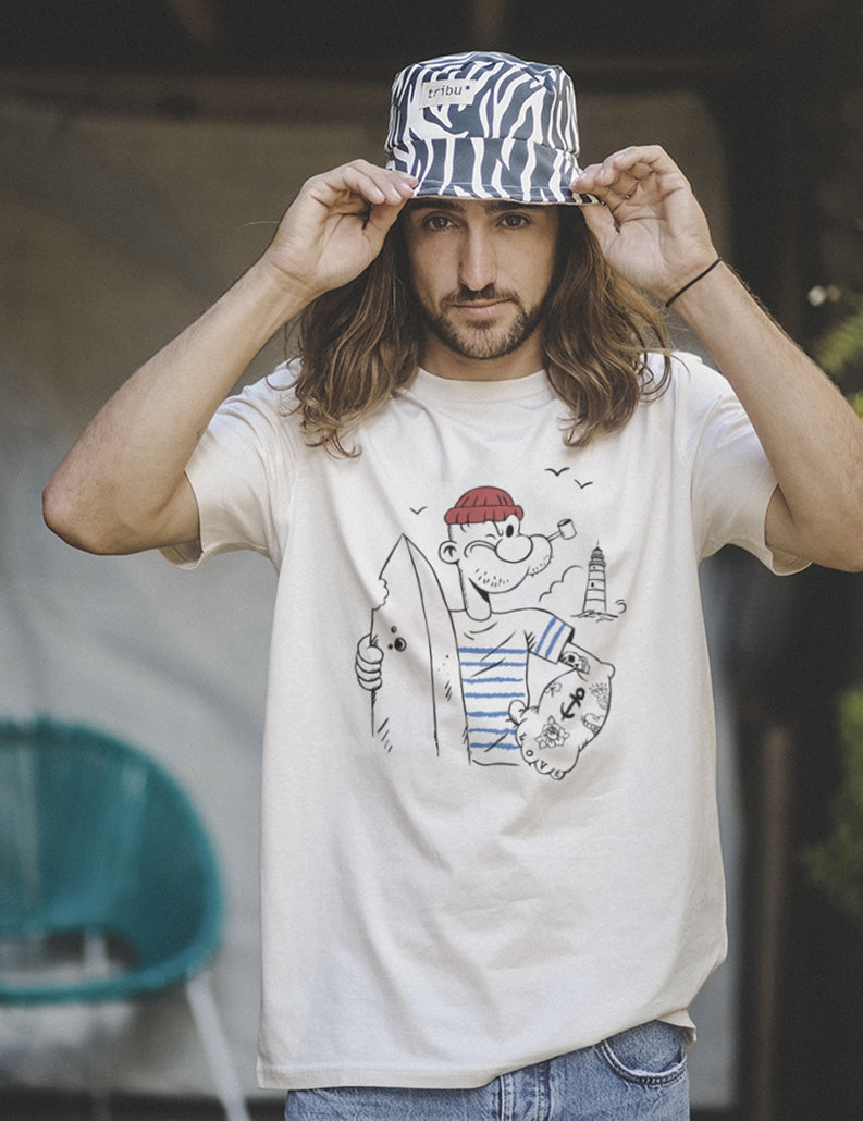 T-shirt Popeye Surfeur