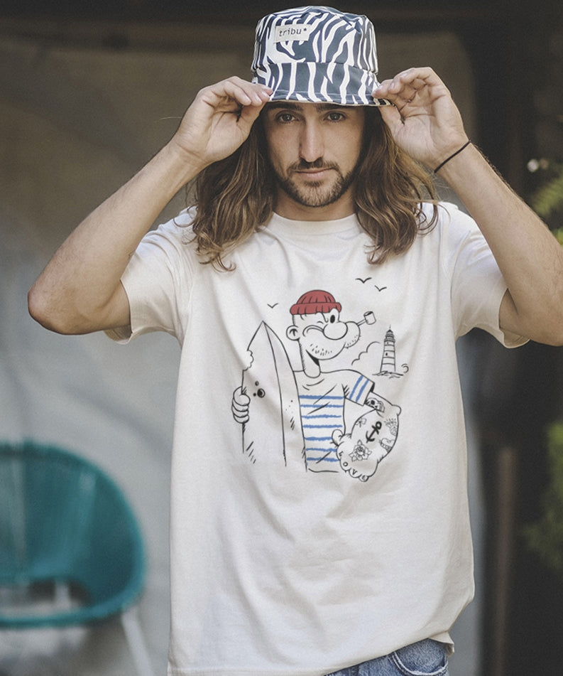 T-shirt Popeye Surfeur