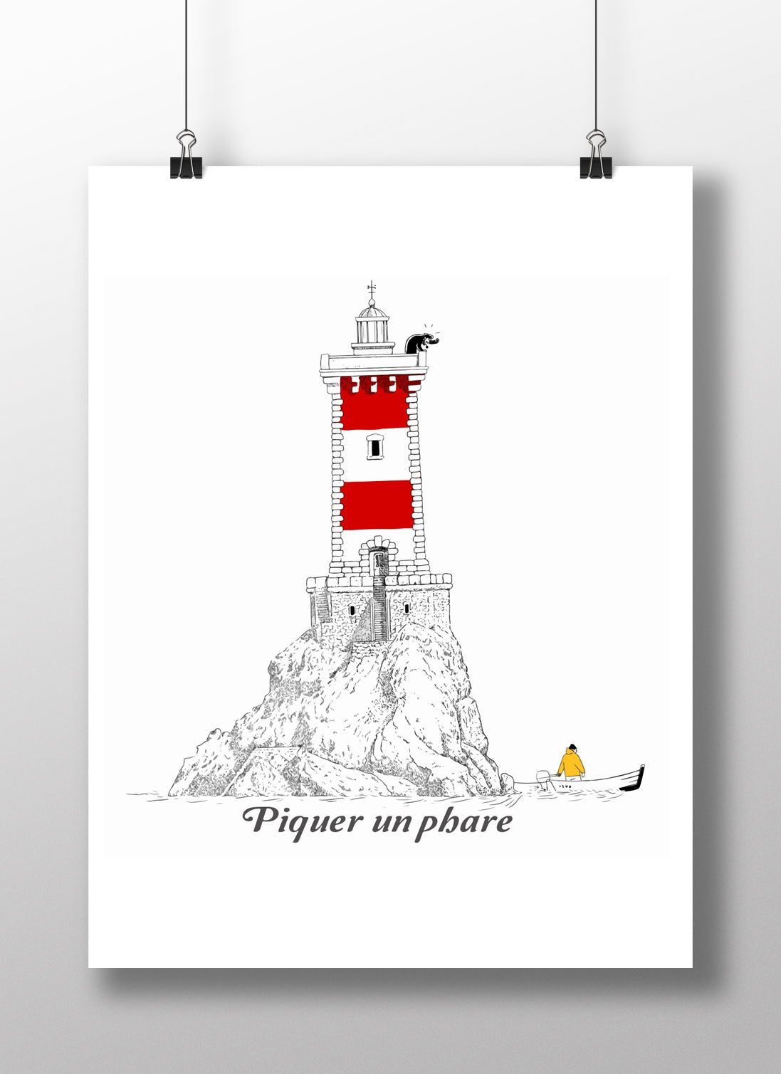 Affiche Piquer un Phare