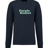 Sweat-shirt Purple Rennes Navy