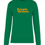 Sweat-shirt Purple Rennes Vert