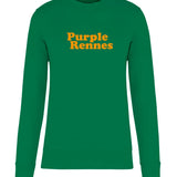Sweat-shirt Purple Rennes Vert