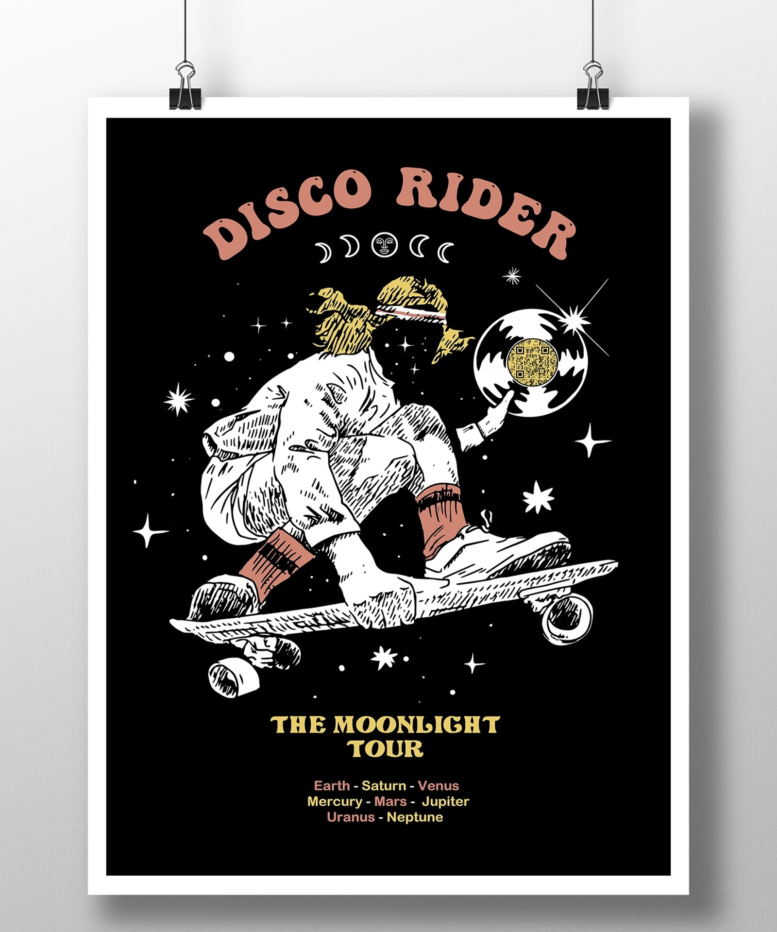 Affiche Disco Rider
