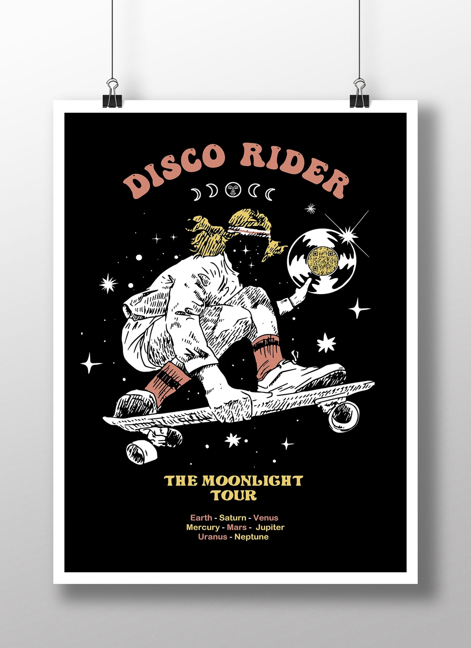 Affiche Disco Rider