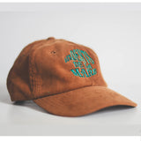 Casquette velours camel