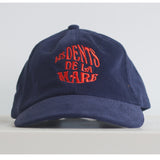 Casquette velours bleue