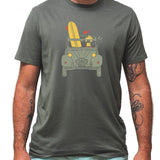 T-Shirt relax khaki homme