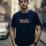 T-shirt Purple Rennes Navy homme