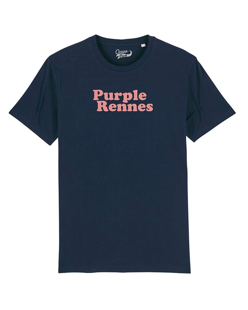 T-shirt Purple Rennes Navy homme