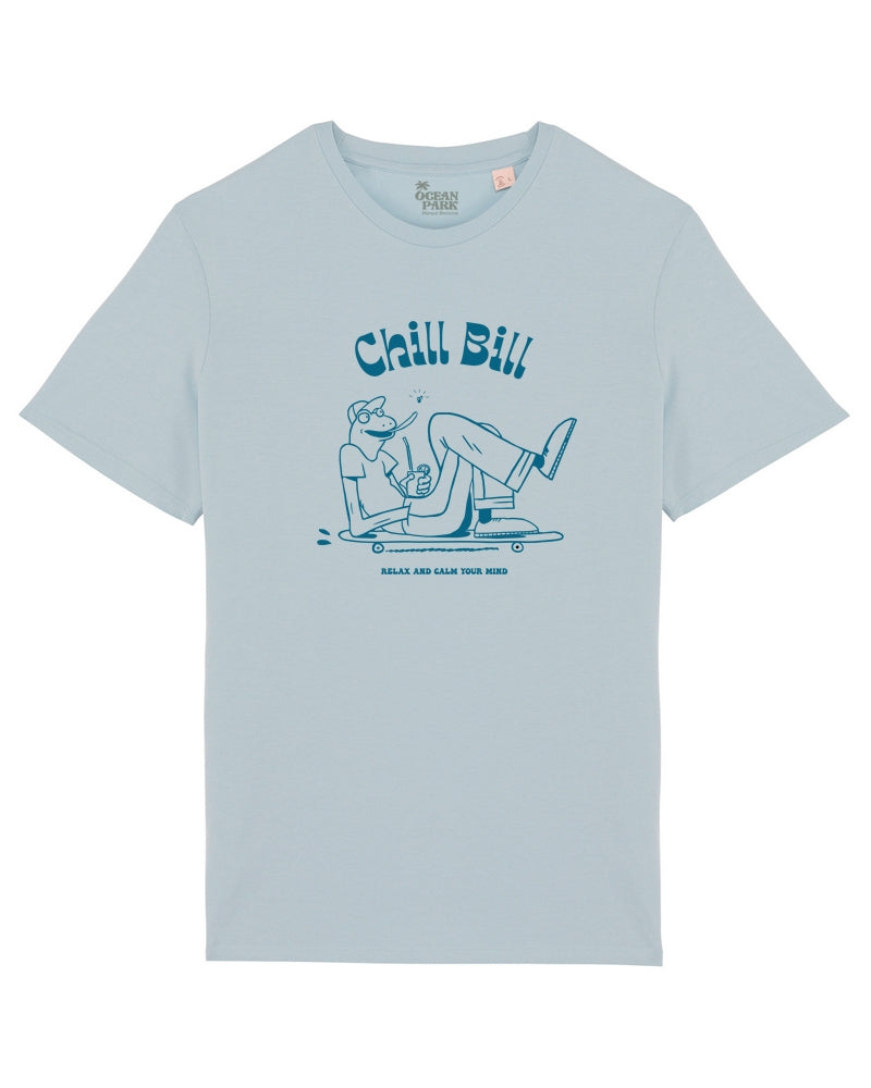 T-shirt Chill Bill homme bleu
