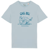T-shirt Chill Bill homme bleu