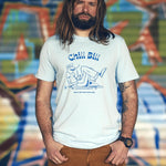T-shirt Chill Bill homme bleu